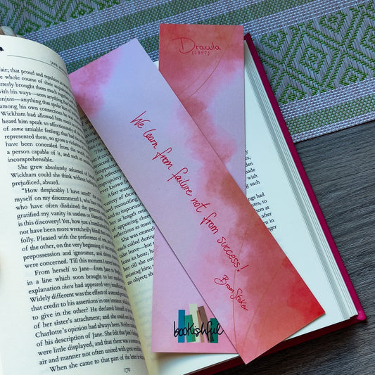 Bram Stoker Quote Bookmark – Gothic Literature Gift – Dracula Bookish Accessory – English Lit Gift for Readers – Single Bookmark