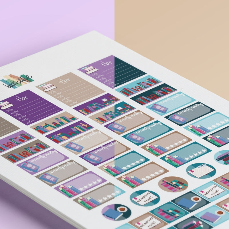 The Reader Sticker Sheet