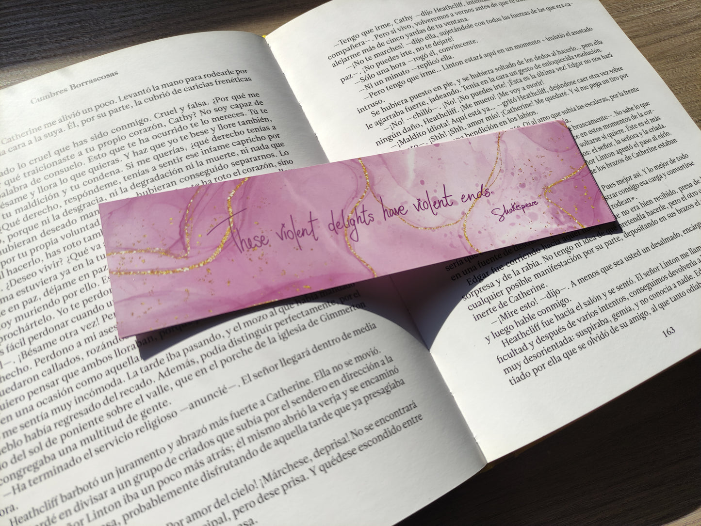 Set of 3 Literary Quote Bookmarks – English Literature Gift – Bundle Discount – Bram Stoker, Shakespeare, Brontë – Bookish Gift for Readers