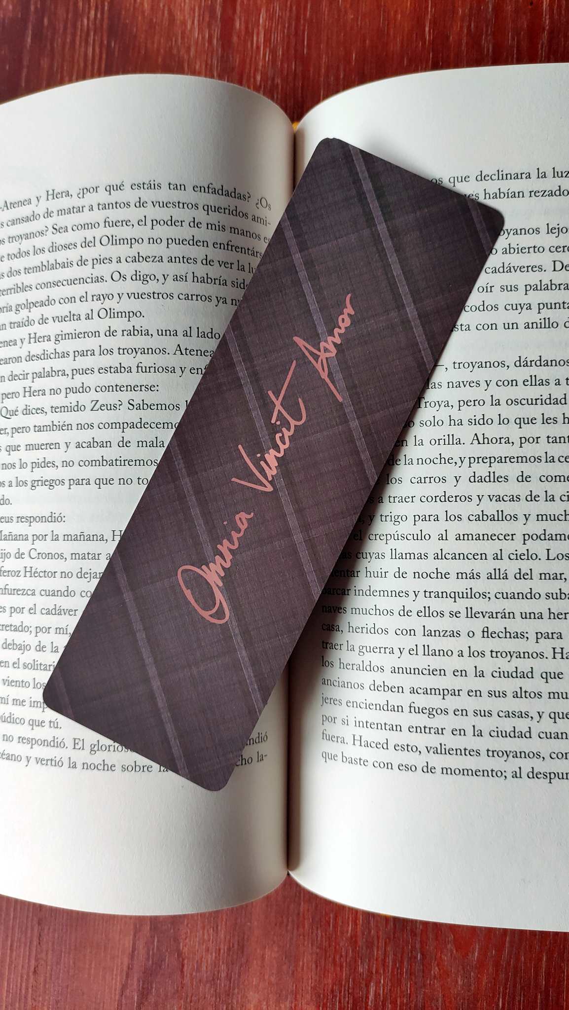 Dark Academia Bookmark Set, Greek Mythology, Virgil Quote, Light Academia Bookish Readers Gift