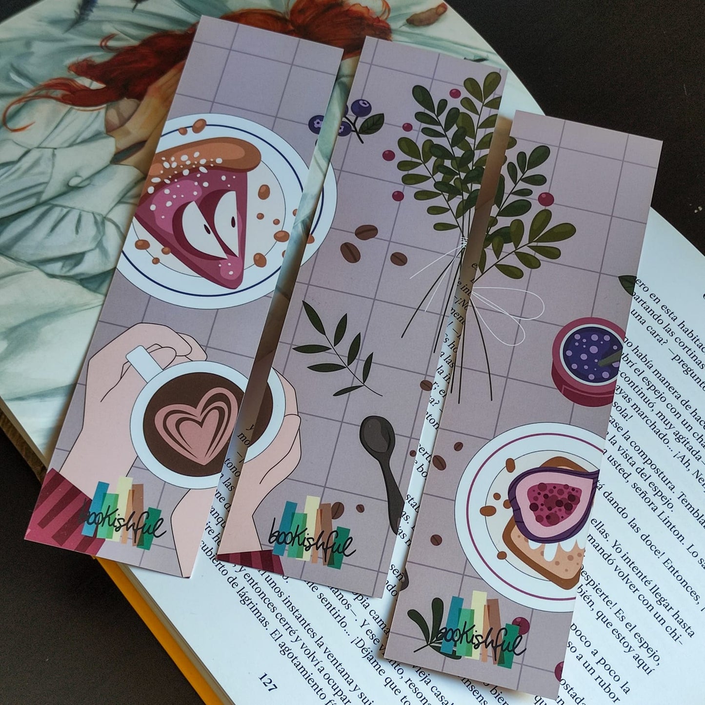 Cozy Bookmark Set of 3 – Hygge-Inspired Cute Designs – Gift for Readers – Aesthetic Book Accessories – Comfort & Warmth Bundle Discount