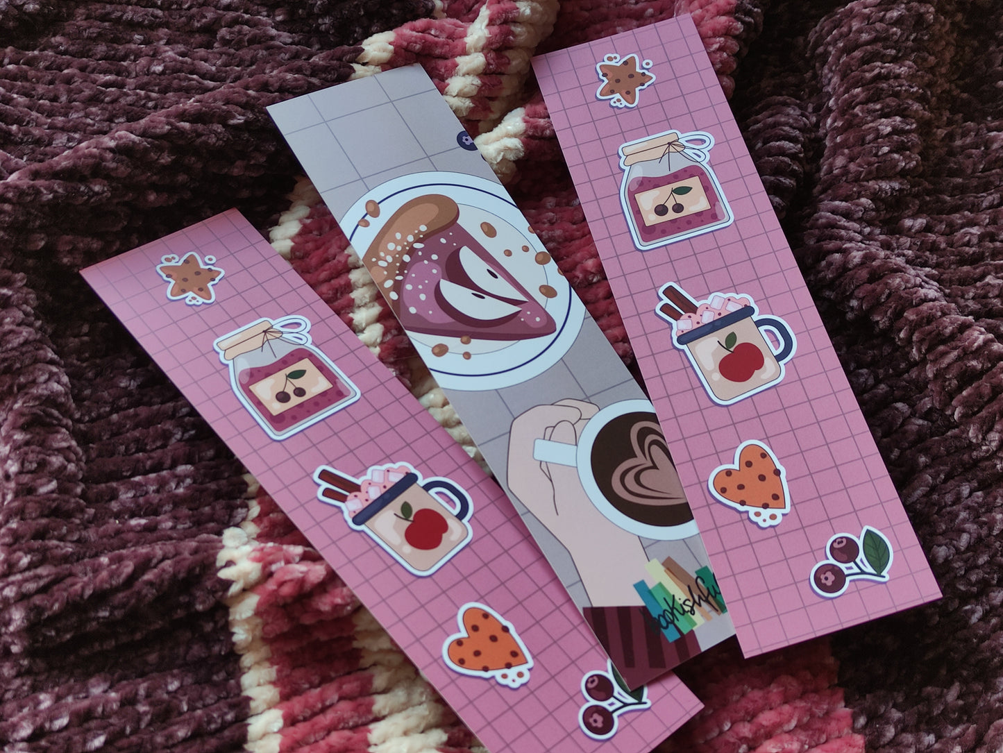 Cozy Hygge Bookmark – Warm & Minimalist Design – Comfort Gift for Book Lovers – Aesthetic Book Accessory – Single Bookmark