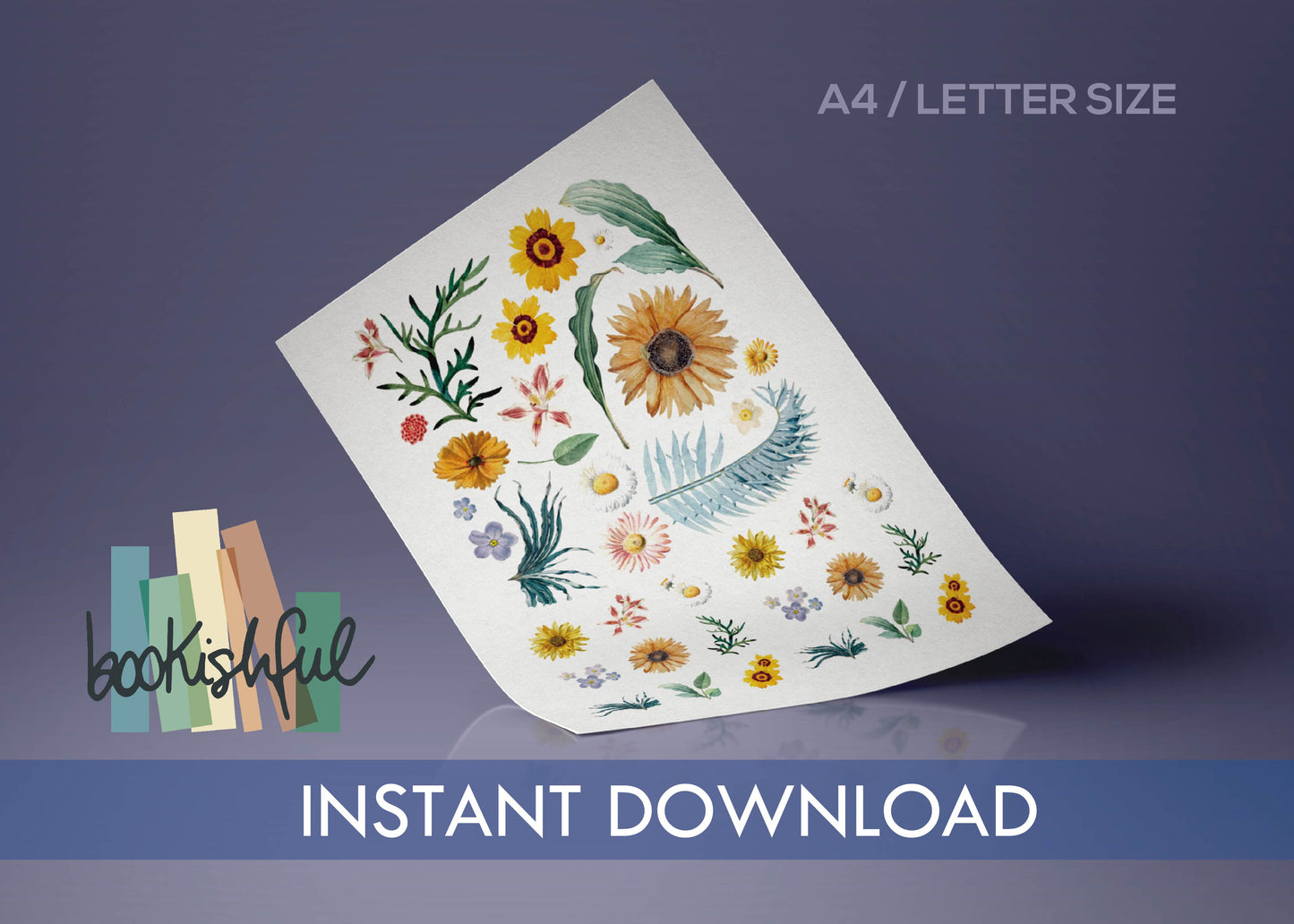 Vintage Floral Printable Sticker Kit – 280 Soft Aesthetic Journal Stickers for Junk Journal, Scrapbooking, Bullet Journal – PDF Download